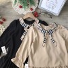 Váy đuôi cá cổ sen kẻ burberry size 6-10-